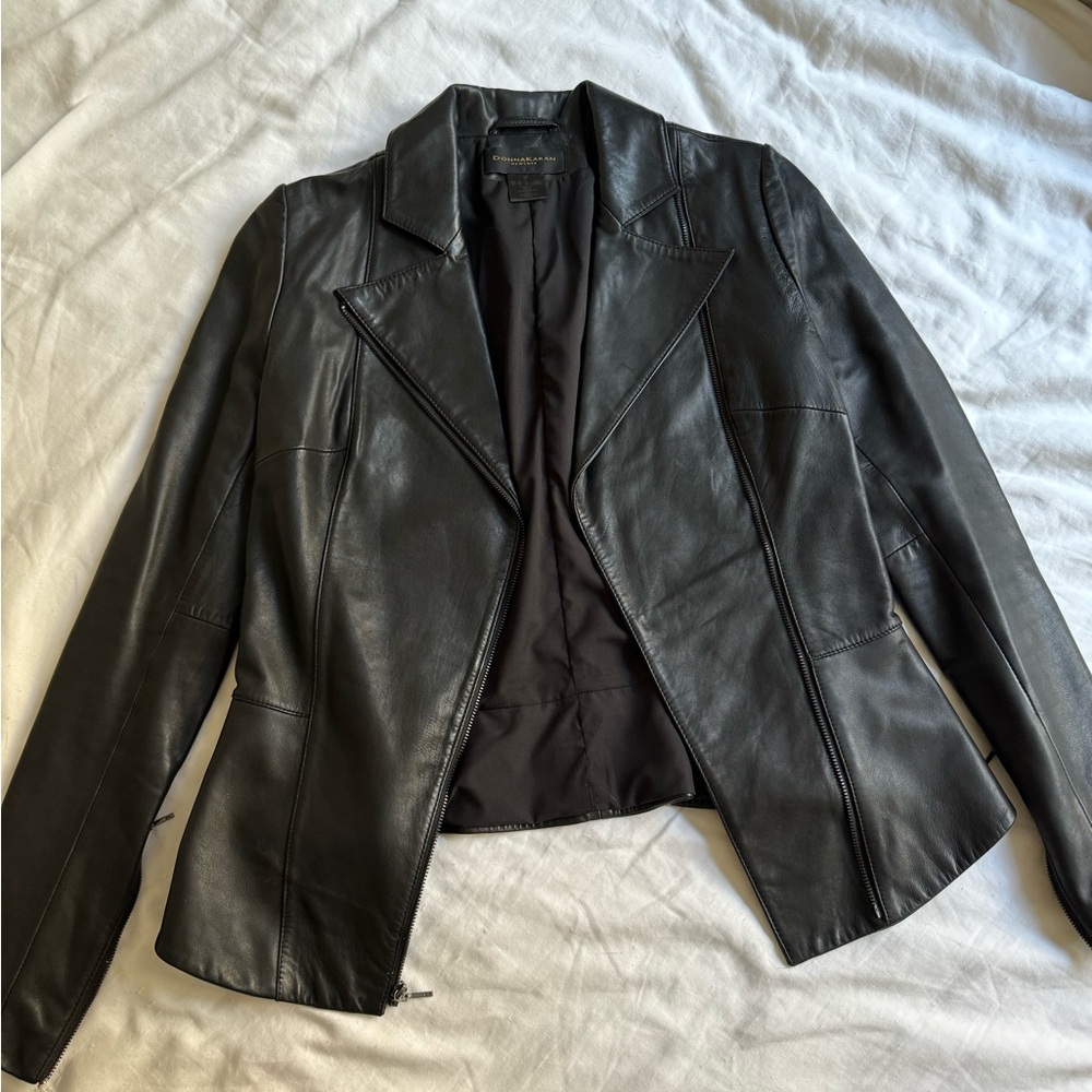 Donna Karan Leather Jacket